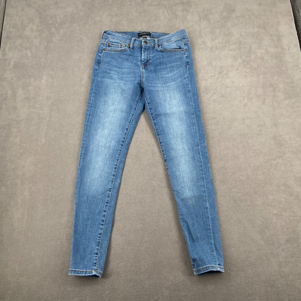 Banana Republic Sculpt Skinny Jeans Women 26/2 Blue Denim Light Wash Comfort Fit